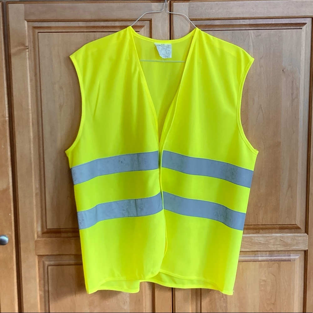 Vintage Neon Spanish Safety Vest - From Spain